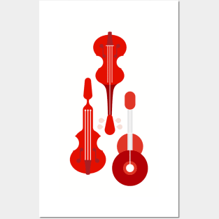 Sonokinetic Stringed Instruments Posters and Art